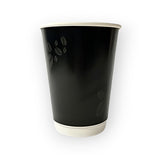 Black Double Wall Cups 12oz