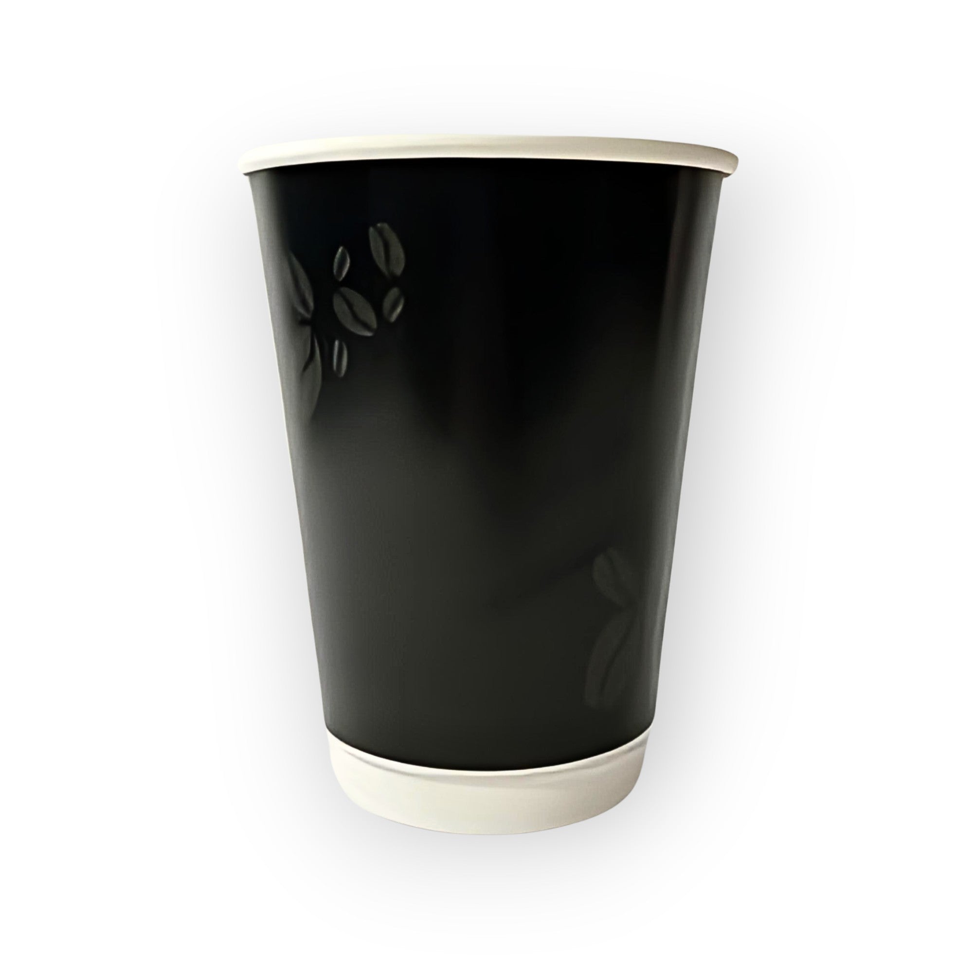 Black Double Wall Cups 12oz