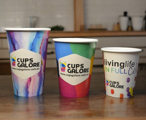 SINGLE WALL CUSTOM COFFEE CUPS 12OZ (355ML)