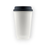 plain white single cups 16oz