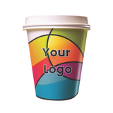8 oz Single Wall Cups with Lids optional (Box of 1000)