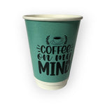 CUSTOM 12OZ DOUBLE WALL COFFEE CUPS 