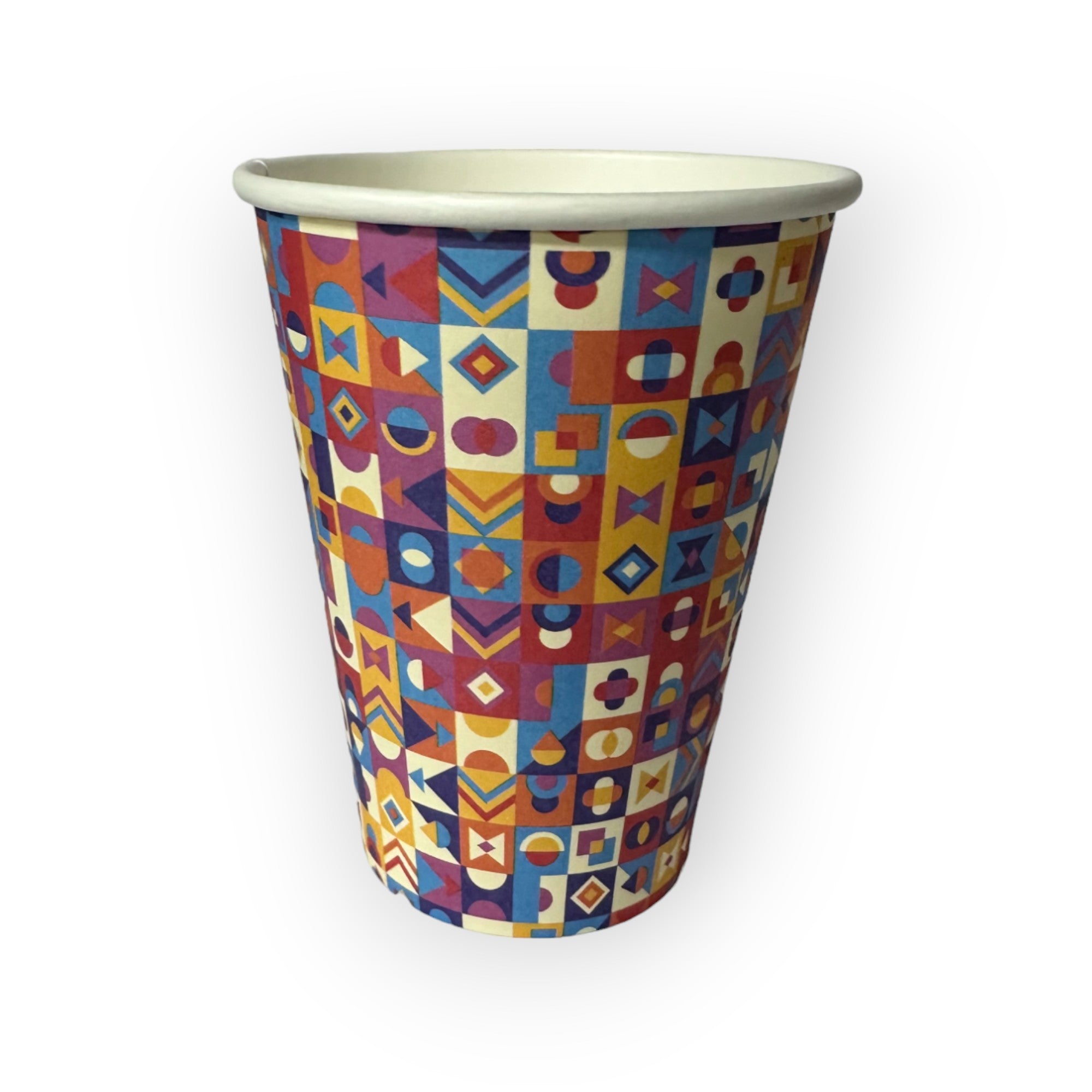 Tiles 12OZ (355ML) SINGLE WALL CUSTOM COFFEE CUPS 1