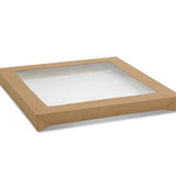 Kraft catering tray lid